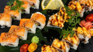 Menú japonés para dos